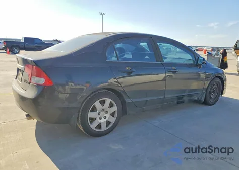 2009 Honda Civic Lx z USA, uszkodzony, nr VIN 2HGFA16599H348244